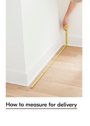 Design crew - how to measure for delivery